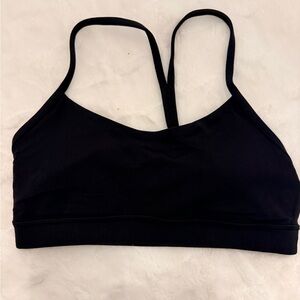 Lululemon flow y sports bra - black - size 8